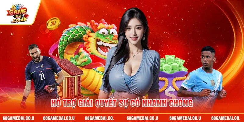 Hỗ trợ giải quyết sự cố nhanh chóng