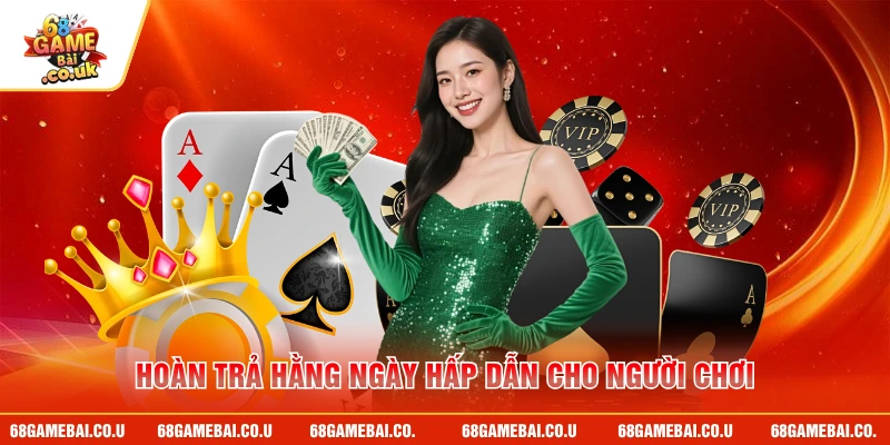 Hoàn trả hằng ngày hấp dẫn cho người chơi
