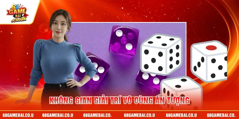 Không gian giải trí vô cùng ấn tượng