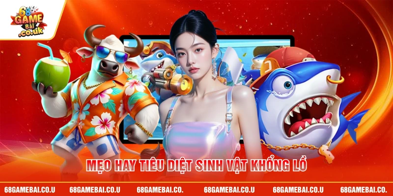 Mẹo hay tiêu diệt sinh vật khổng lồ