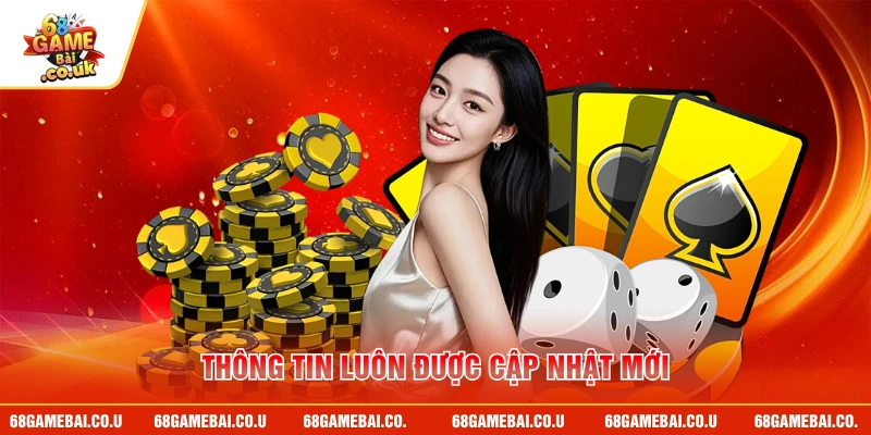 Thông tin luôn được cập nhật mới