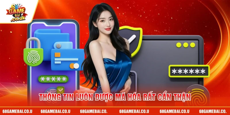 Thông tin luôn được mã hóa rất cẩn thận