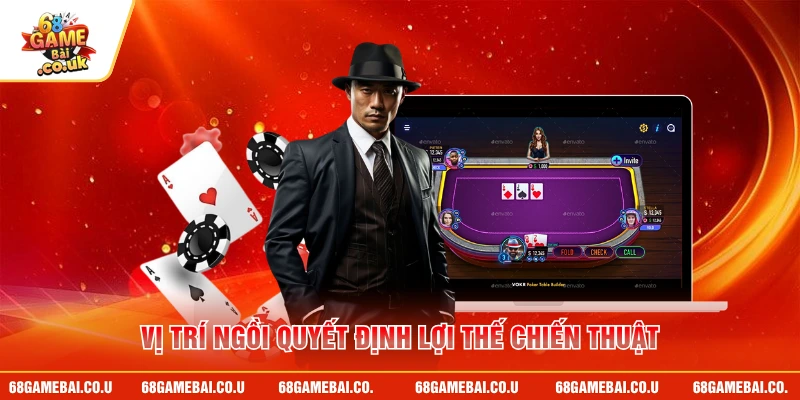 Vị trí ngồi quyết định lợi thế chiến thuật